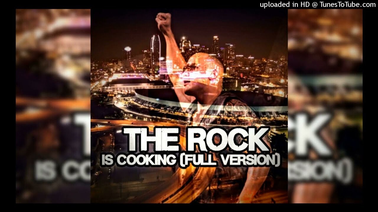 WWE  The Rock    Is Cooking  Hollywood Entrance Theme + AE Arena Effect