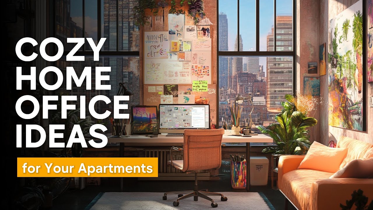 Cozy Home Office Ideas for Your Apartments - Stylish Workspaces for Remote Workers