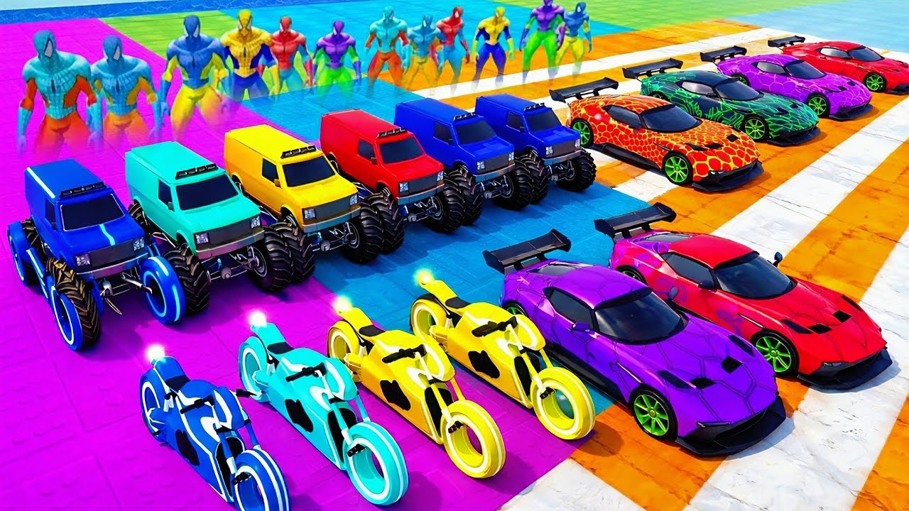 SUPER HERO GT MASTER – Extreme Car Stunt Racing & Flying Challenge 🚀🔥