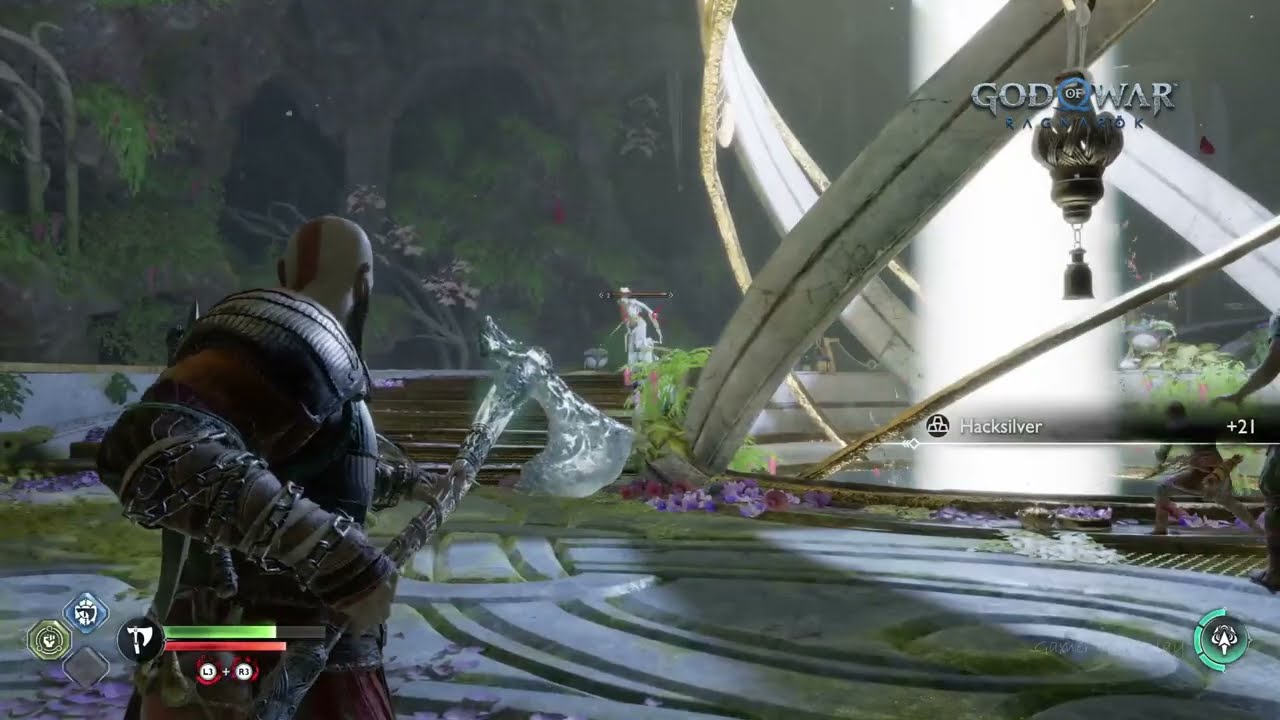 God of War Ragnarök light elf warrior Part 2 PS4 Gameplay