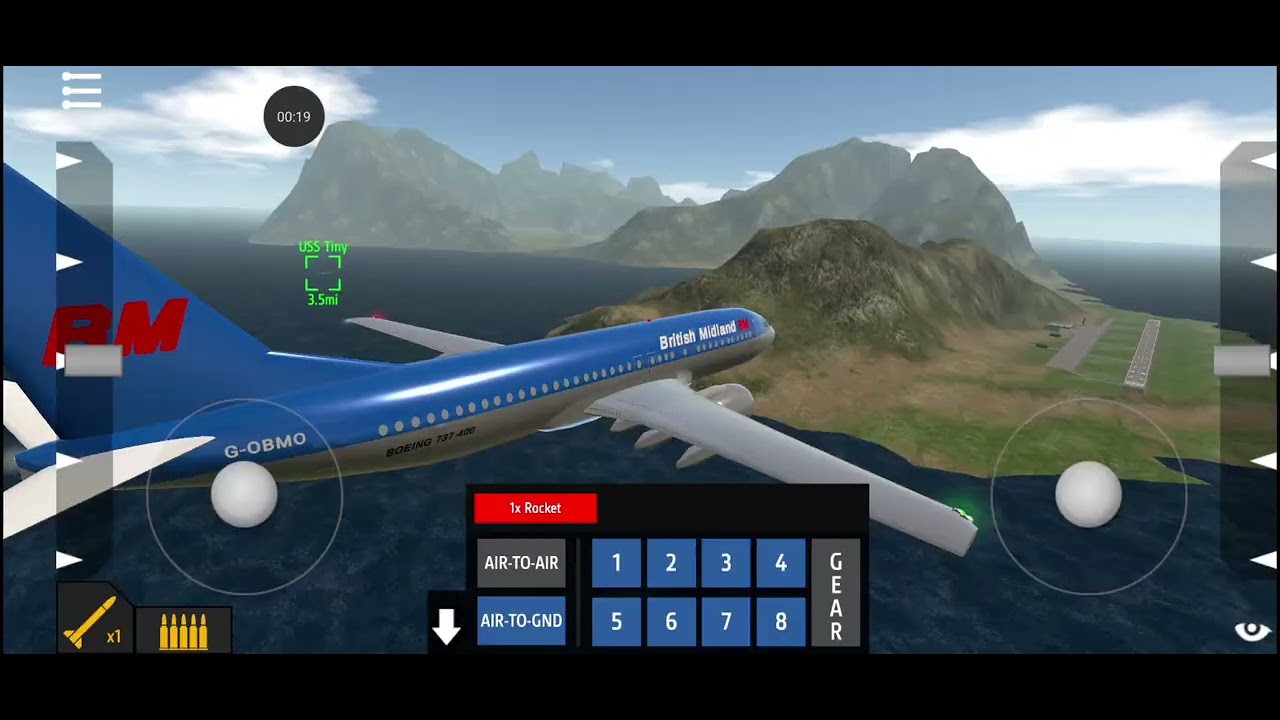 Britsh midland crash animation 