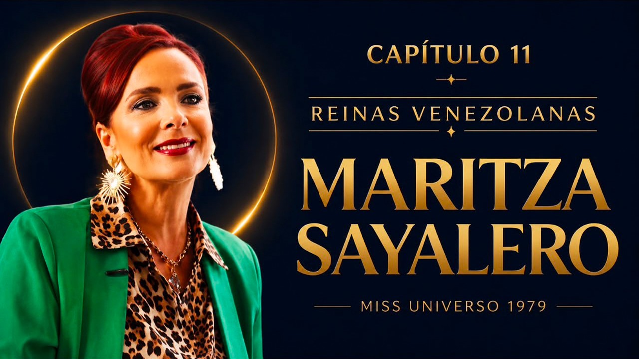 La PRIMERA MISS UNIVERSO VENEZOLANA: MARITZA SAYALERO 👑