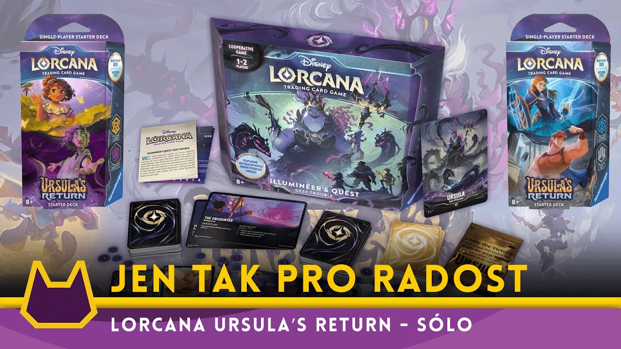Lorcana - Ursula's return: unbox a sólo let's play