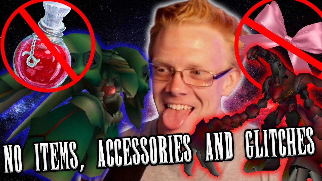 Can you beat Final Fantasy 7 using no ITEMS, ACCESSORIES or GLITCHES?
