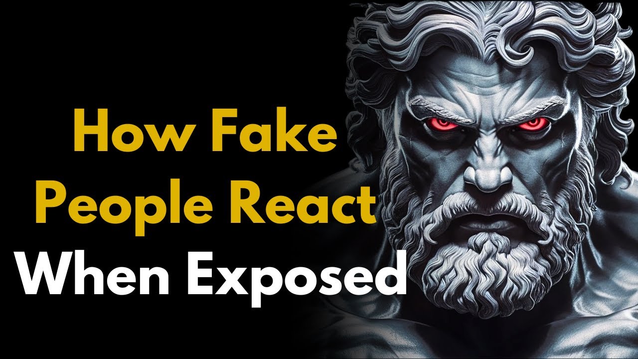 How FAKE People React When They Realize You Can’t Be Fooled | Stoic philosophy