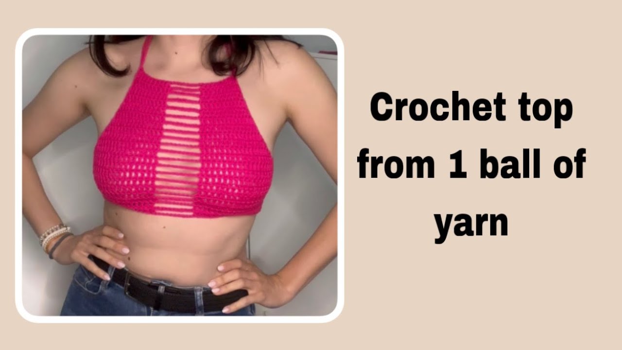 Easy crochet top Made in an hour 🫶