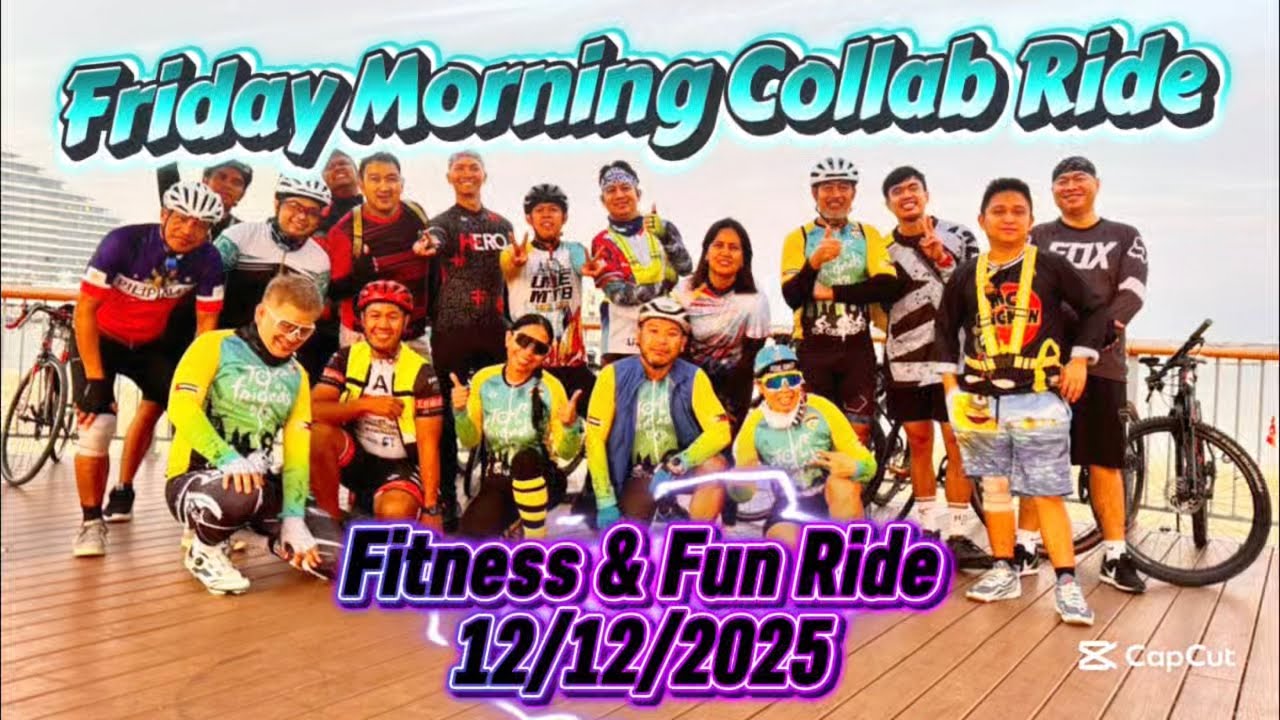 Friday Morning Collab Ride 12/12/2025 #fypシ #mtb #ofw #fyp #fypシ゚viral #ofwlife 