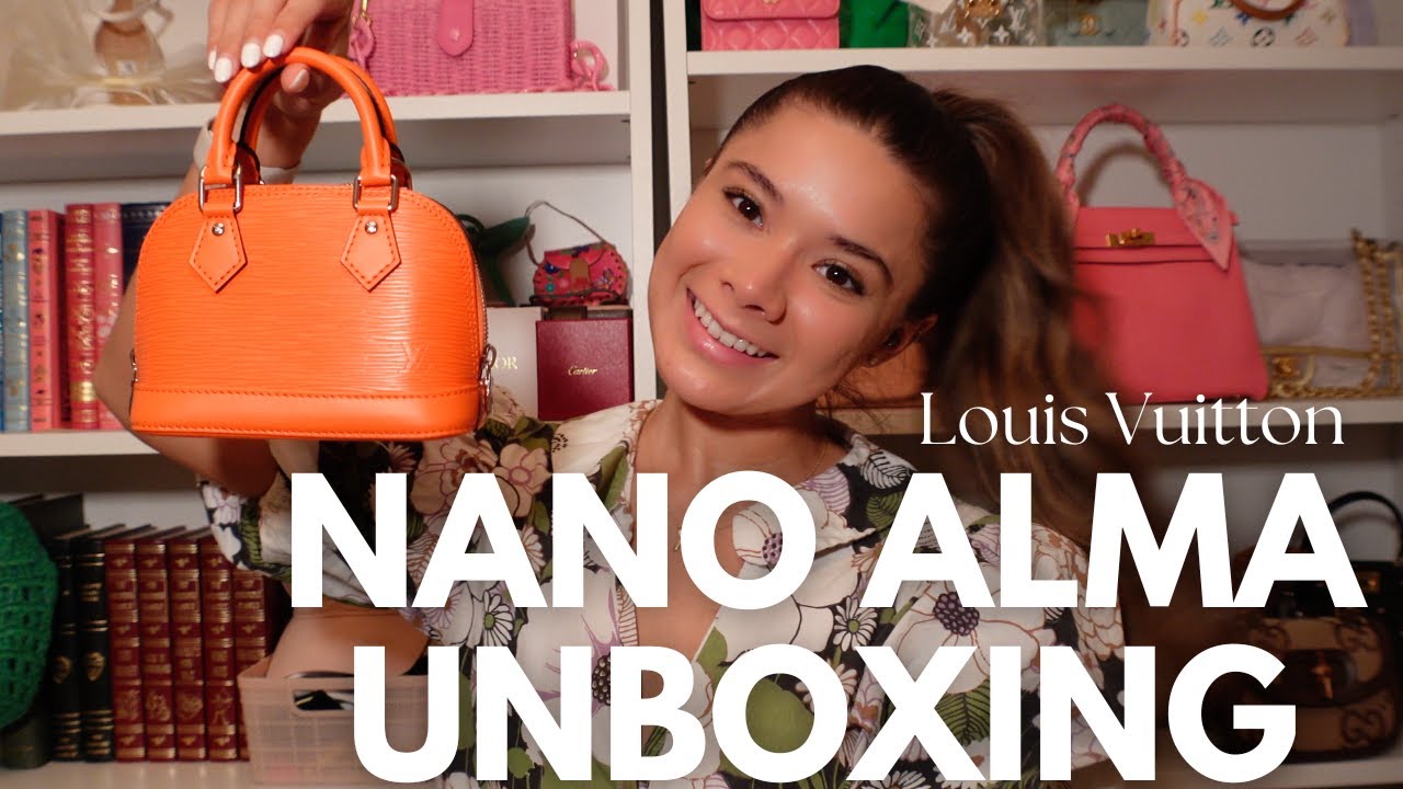 Распаковываем новейшую сумку Louis Vuitton — Nano Alma | Фотографии модов и сравнение размеров