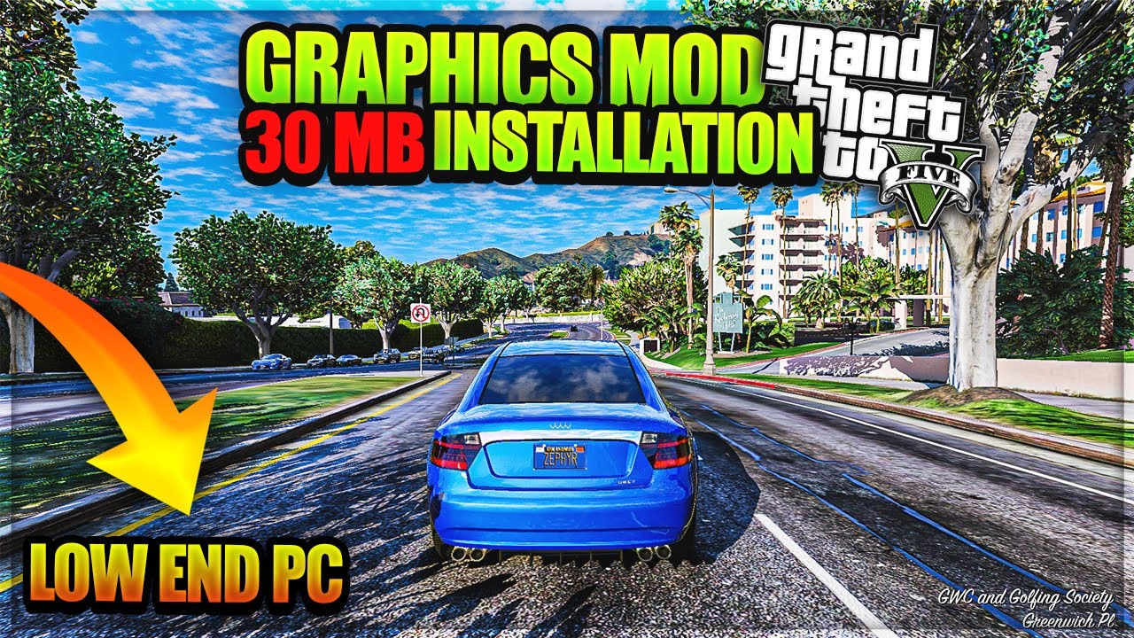 ULTIMATE GRAPHICS MOD PACK - GTA V PC