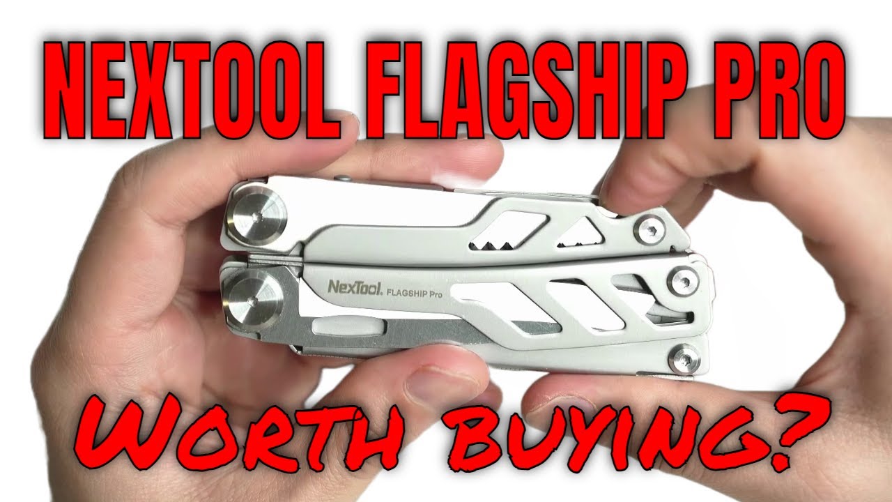 Nextool Flagship Pro: мой новый любимый мультитул с полноразмерными ножницами!