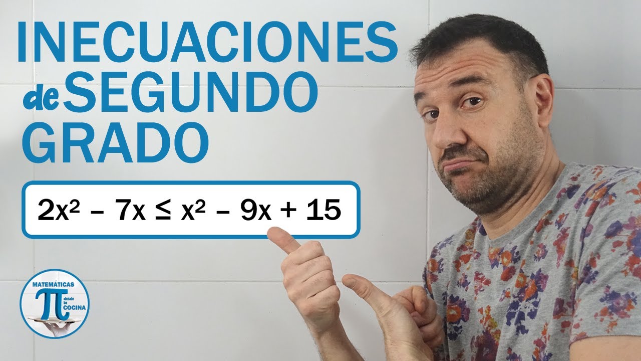 INECUACIONES de SEGUNDO GRADO | Ejercicio #1 | 💙 ¡Método infalible! 🚀