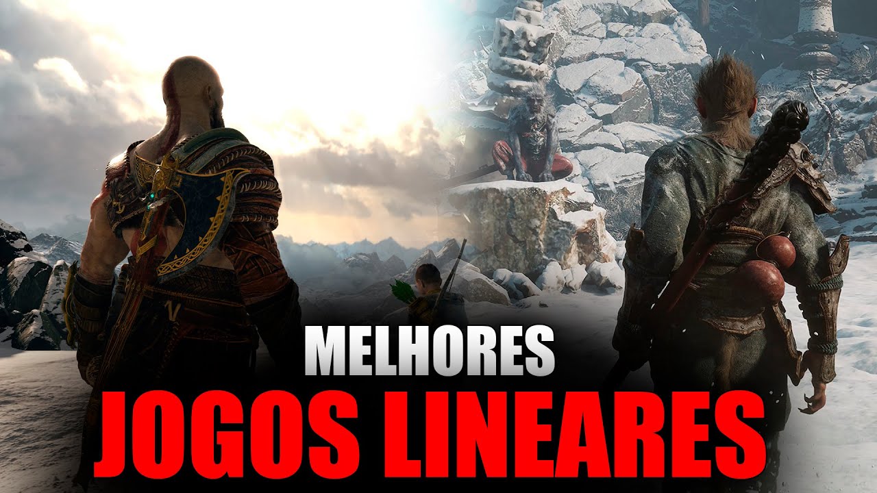 TOP 10 MELHORES JOGOS LINEARES QUE VOCÊ PRECISA JOGAR!