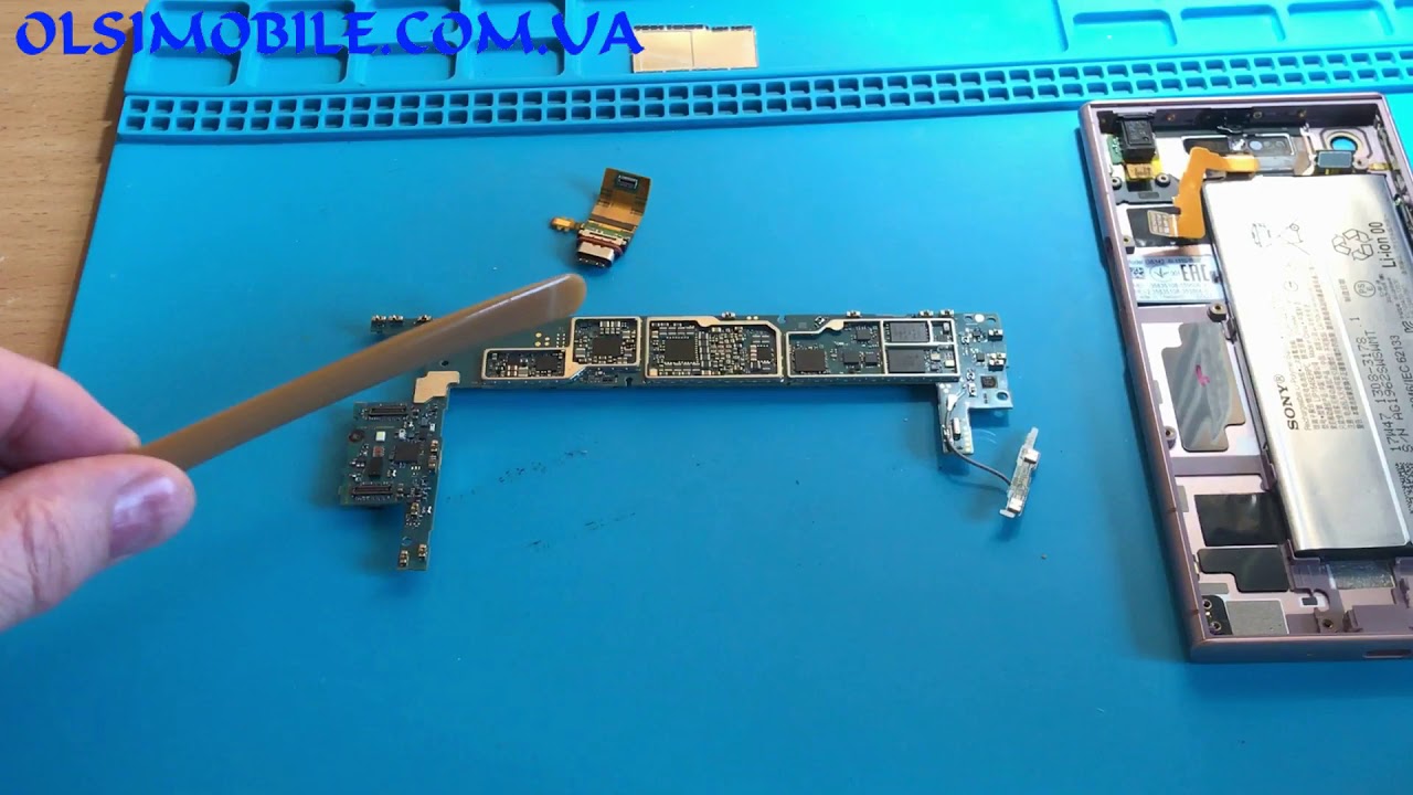 Sony Xperia XZ1 (G8342) Не включается/Не заряжается/Отчет по ремонту/Ремонт Почтой