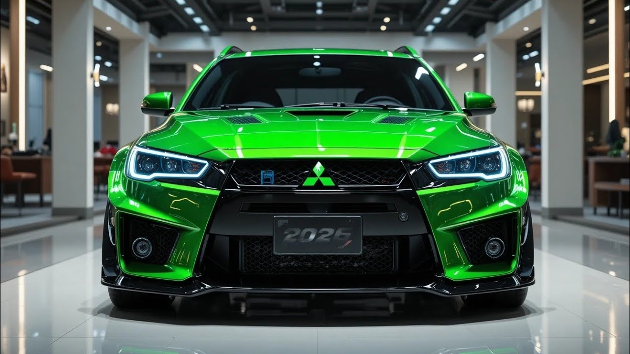 【世界初公開】2026 三菱ナイトウルフ — 未来から来たSUV