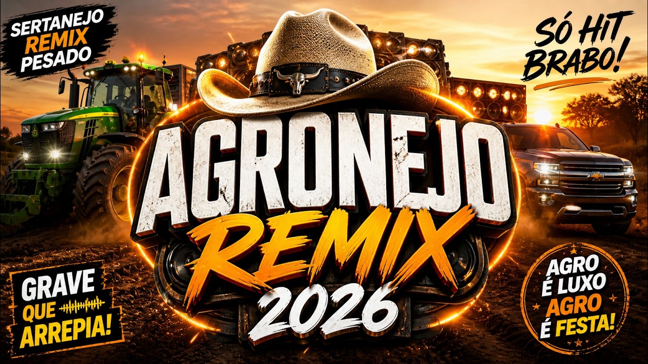 💥 AGRONEJO REMIX 2026 🚜 AS MAIS TOCADAS | Grave Pesado + Hits Virais | PANCAD&Atilde;O Automotivo 2026