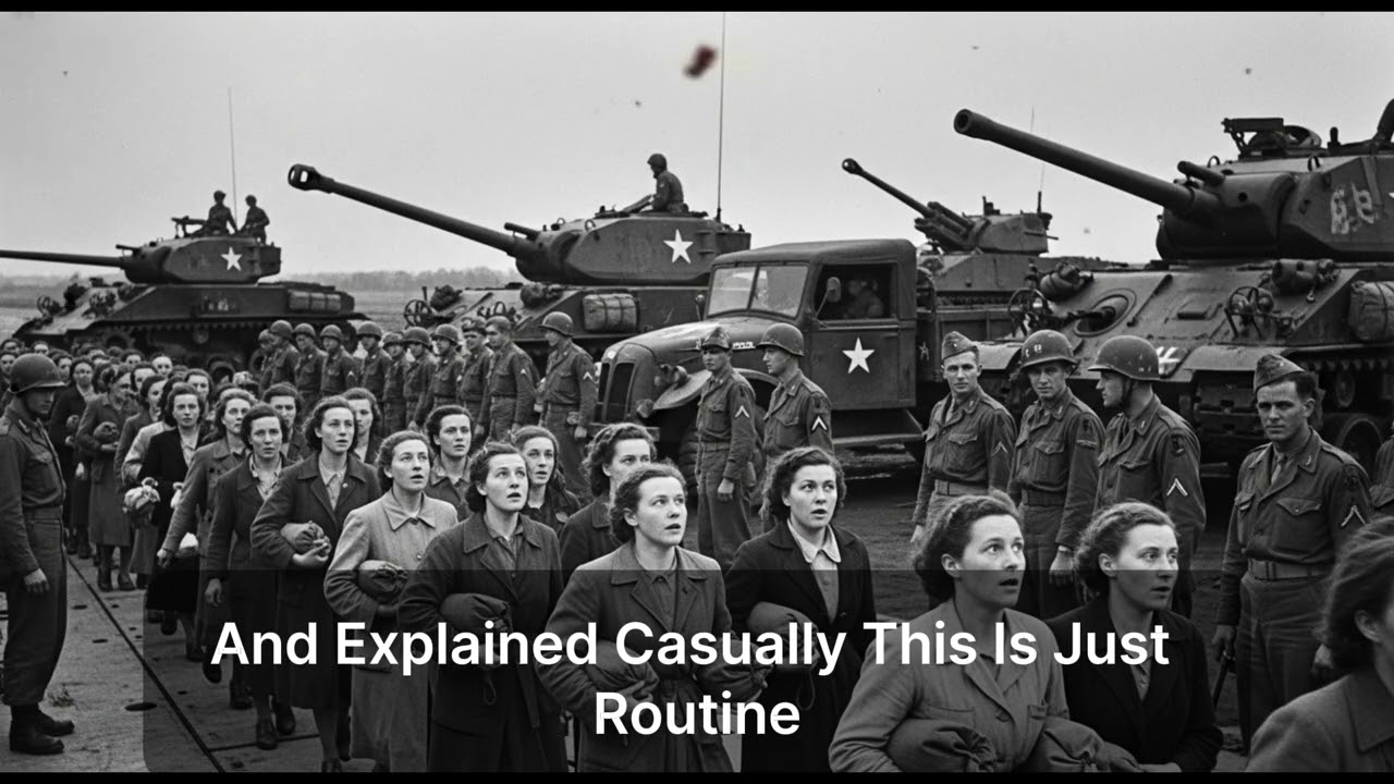 “Its Not Possible!” — German Women POWs Reach U.S. Soil and Are Stunned by American Military Power