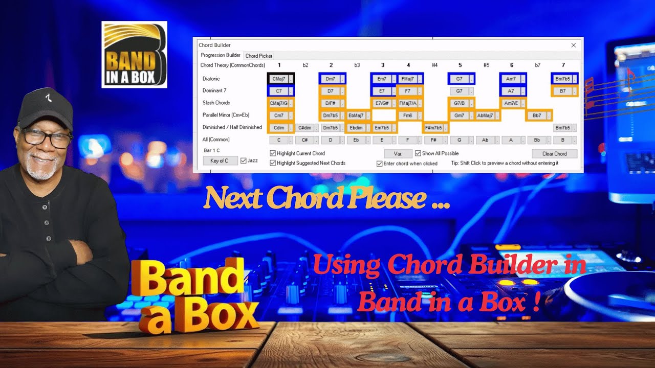 Building Chords in Band-in-a-Box - Your Shortcut to Great Harmony