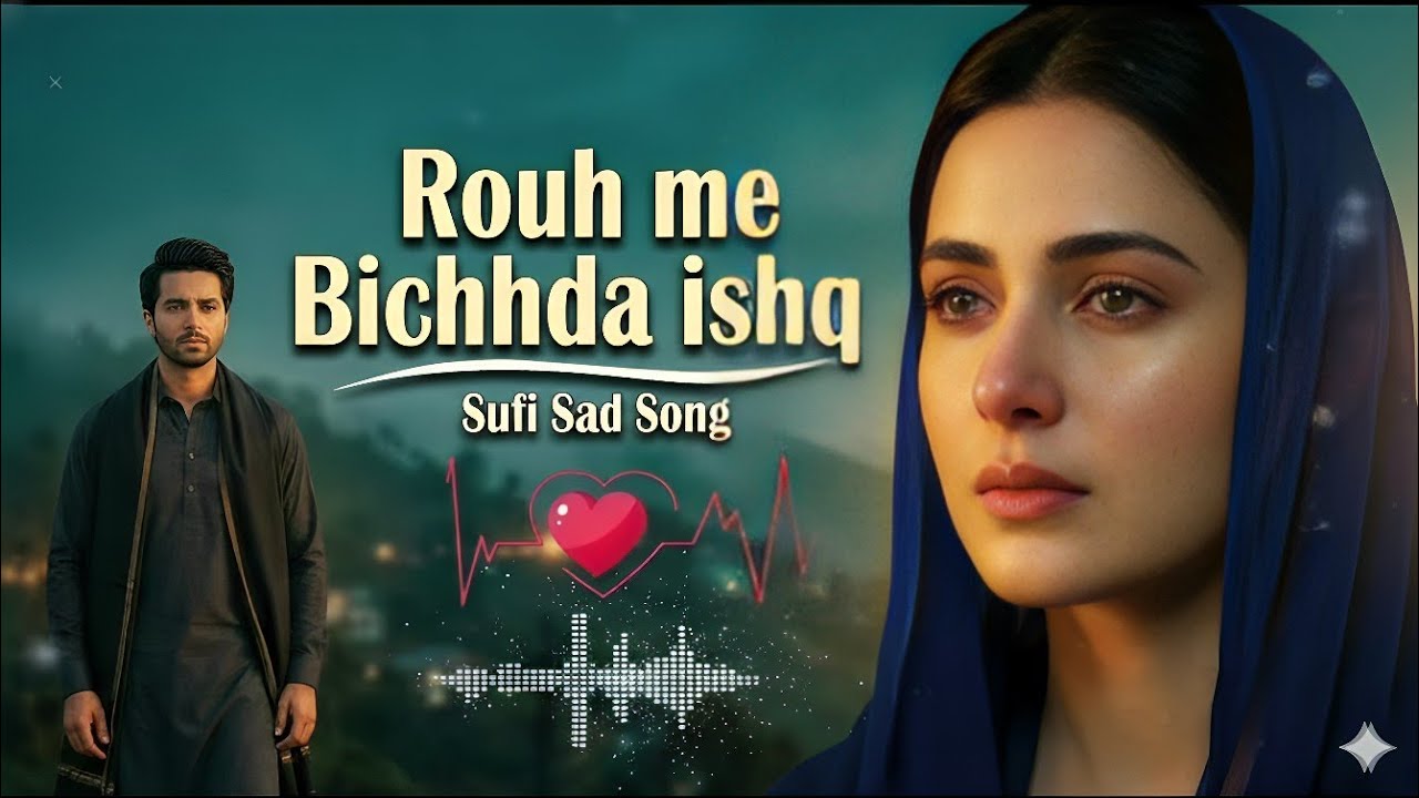 🎵 रूह से बिछड़ा इश्क़ | Soulful Sad Romantic Sufi Duet Song | 90s × Arijit Vibe |  Hindi Love Song