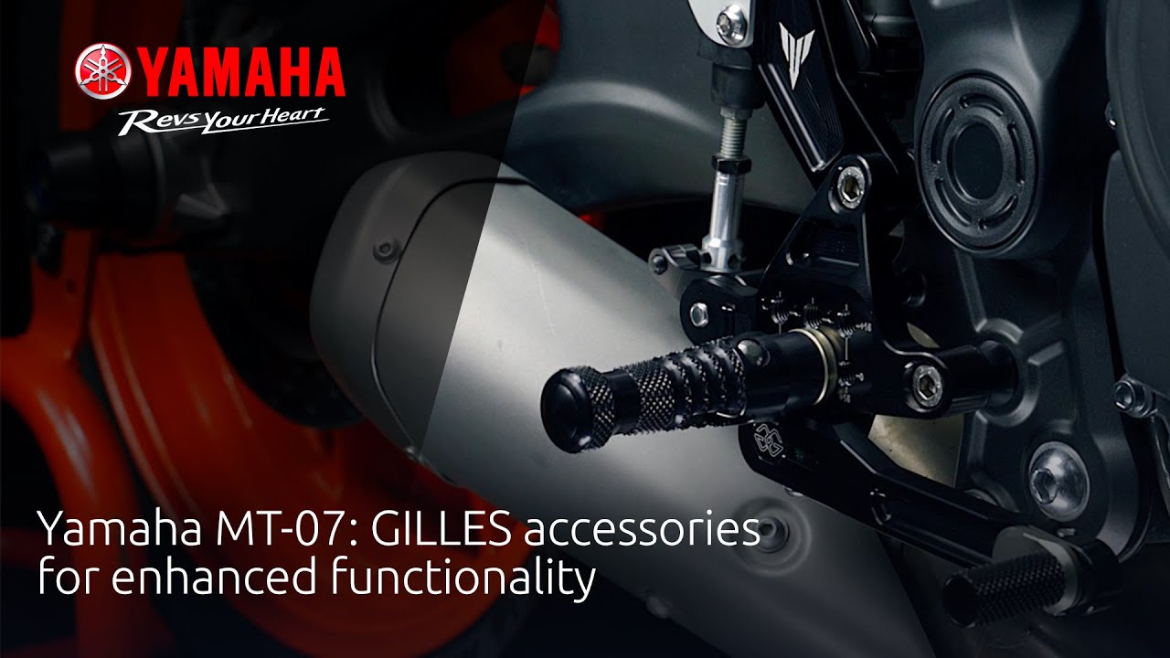 Yamaha MT-07: GILLES accessories for enhanced functionality