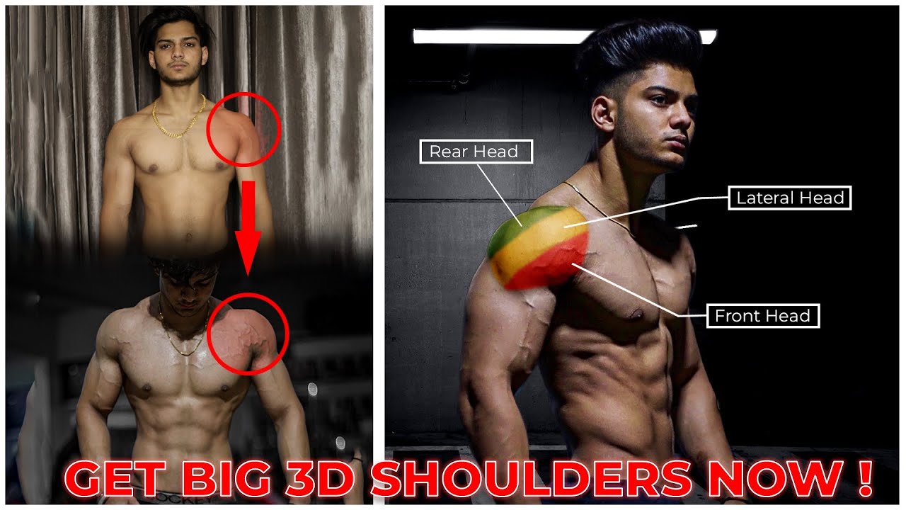 HOW TO GET BIG 3D SHOULDERS | PRO TIPS AND WORKOUT GUIDE | SEHAJ ZAILDAR
