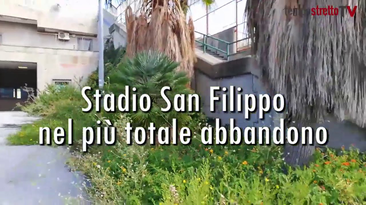 Messina. Stadio San Filippo nel più totale abbandono