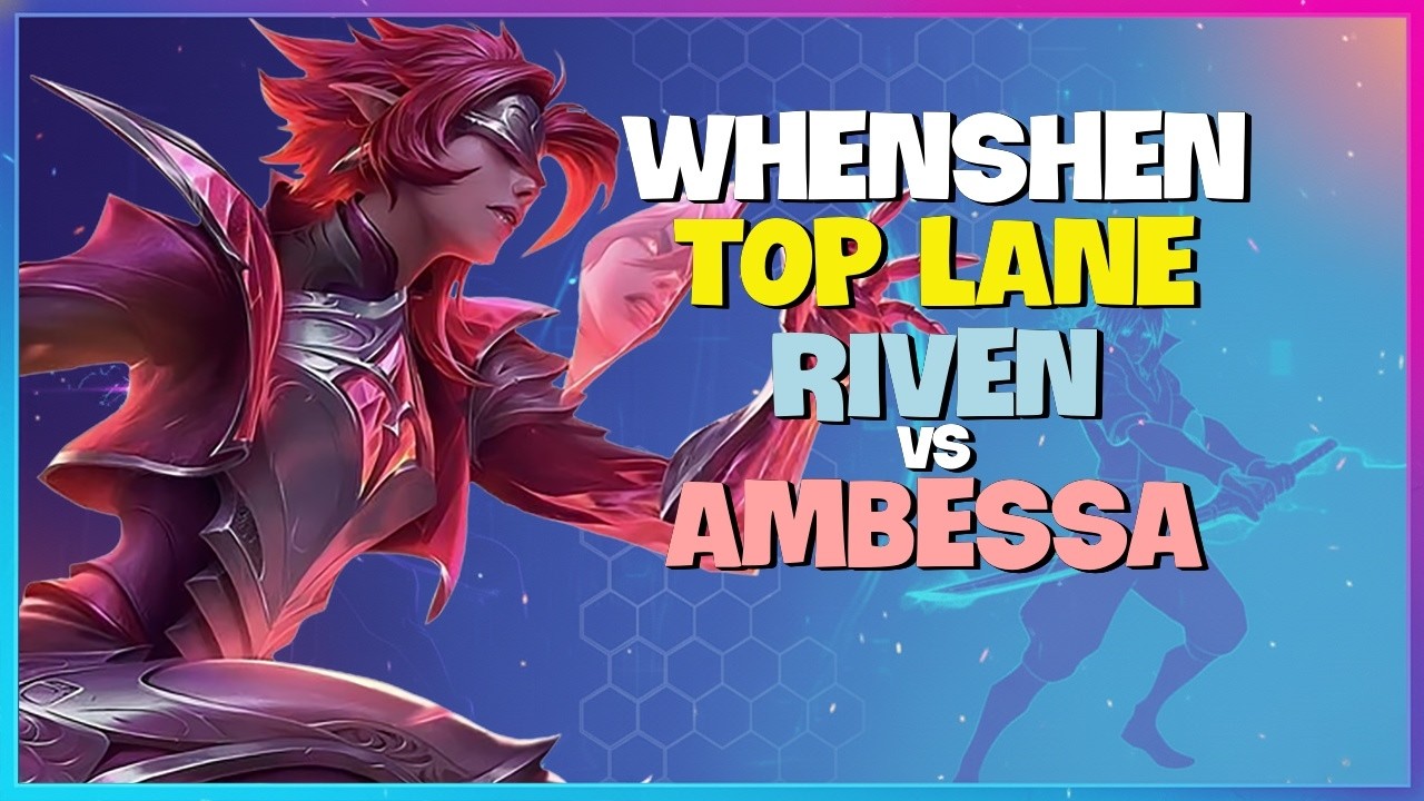 Rank 1 Riven : This Dude is CRUSHING Ambessa in Challenger Elo