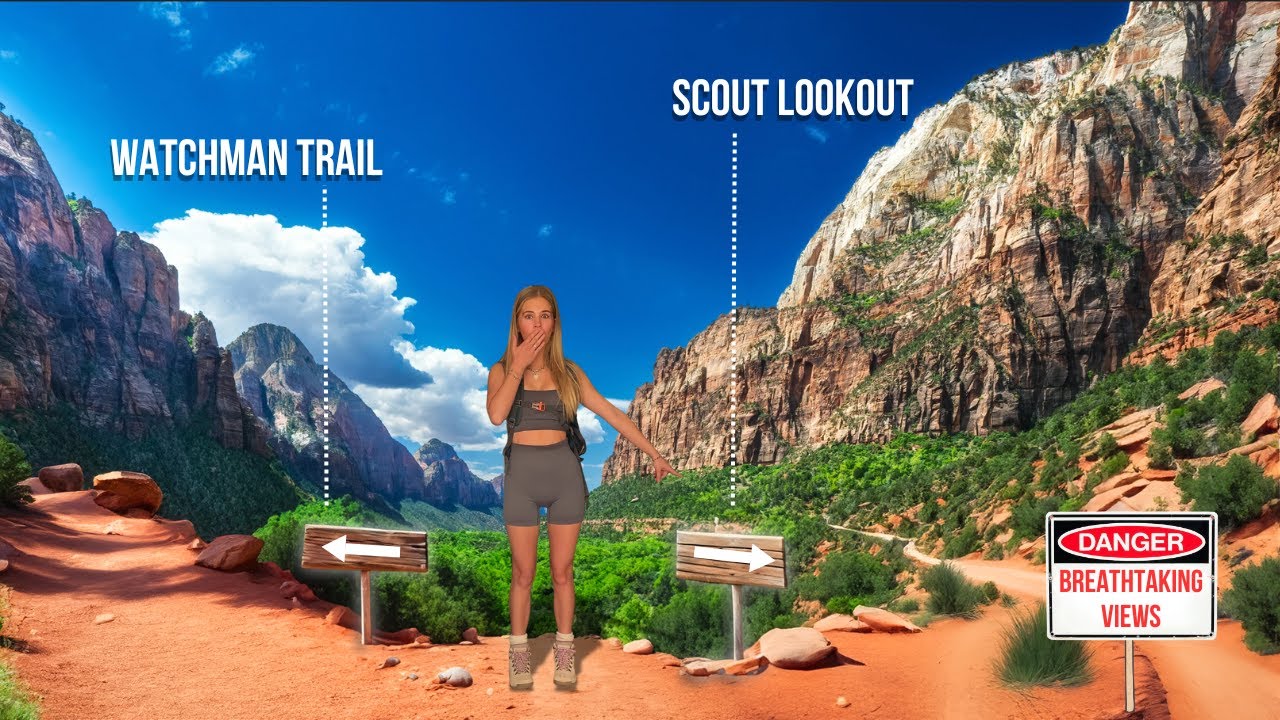 We hiked Scout Lookout + The Watchman Trail | Zion National Park