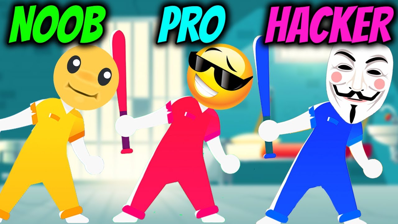 Prison Escape 3D - NOOB vs PRO vs HACKER