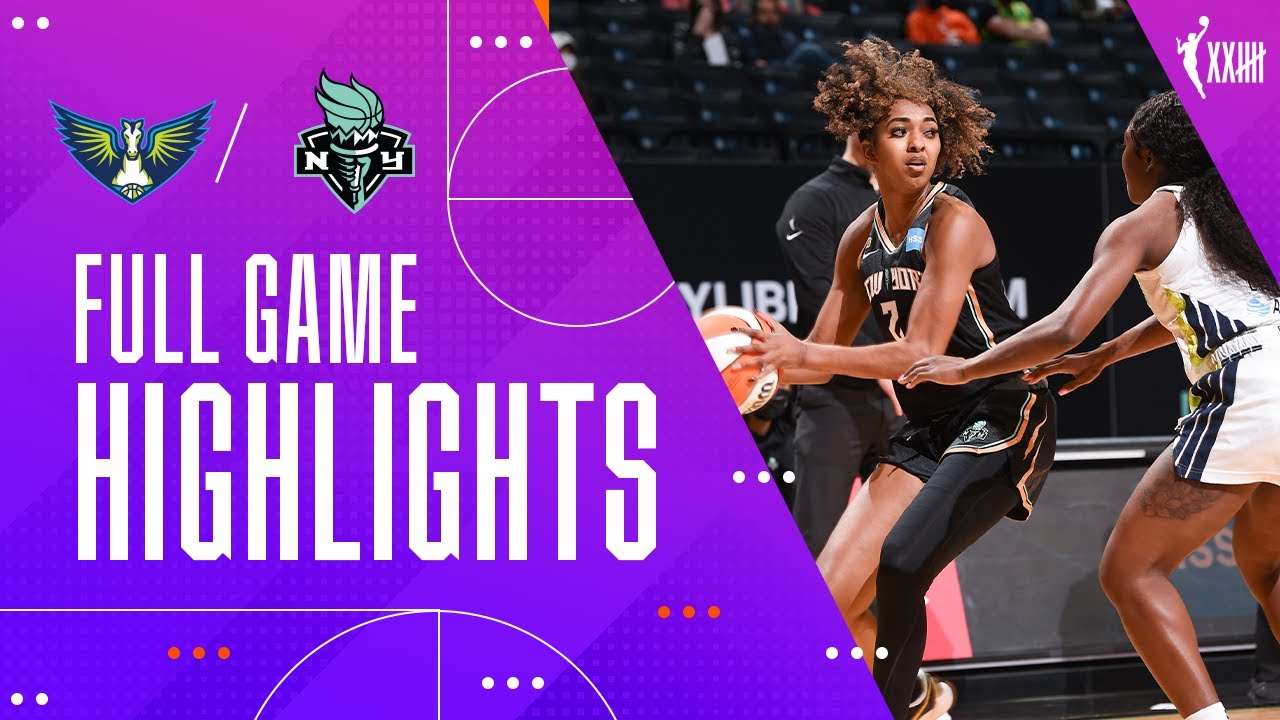 NEW YORK LIBERTY vs. DALLAS WINGS | FULL GAME HIGHLIGHTS | May 24, 2021