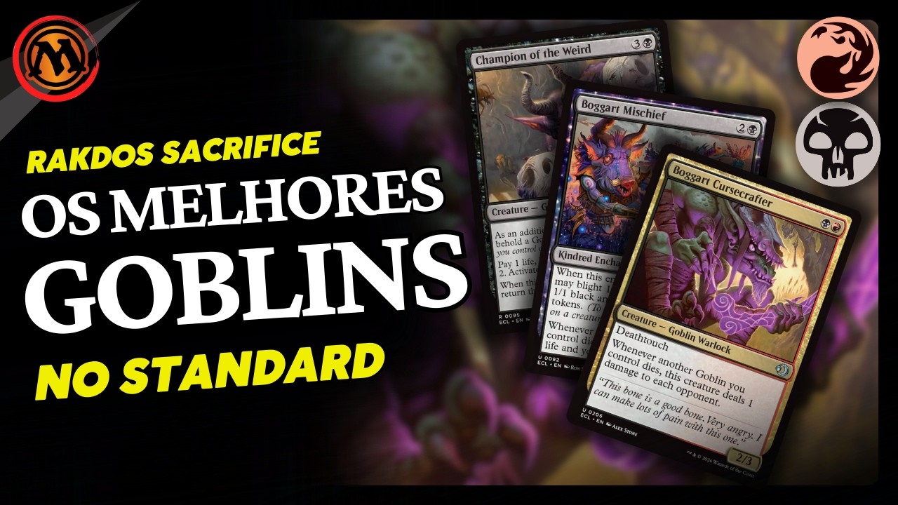 💀🔥OS GOBLINS DE LORWYN ECLIPSED! | Rakdos Goblins Sacrifice | Standard | Magic Arena