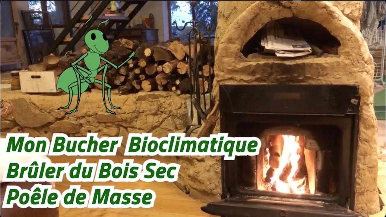 Un bois de chauffage bien SEC grâce au Bûcher Bioclimatique - FACILE, ÉCONOMIQUE, LÉGAL - Tutoriel