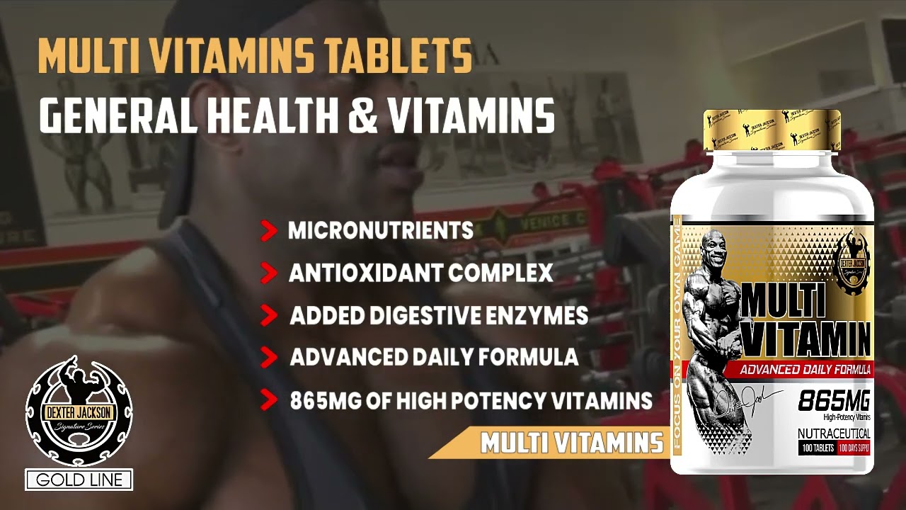 DEXTER JACKSON MULTI VITAMINS TABLETS