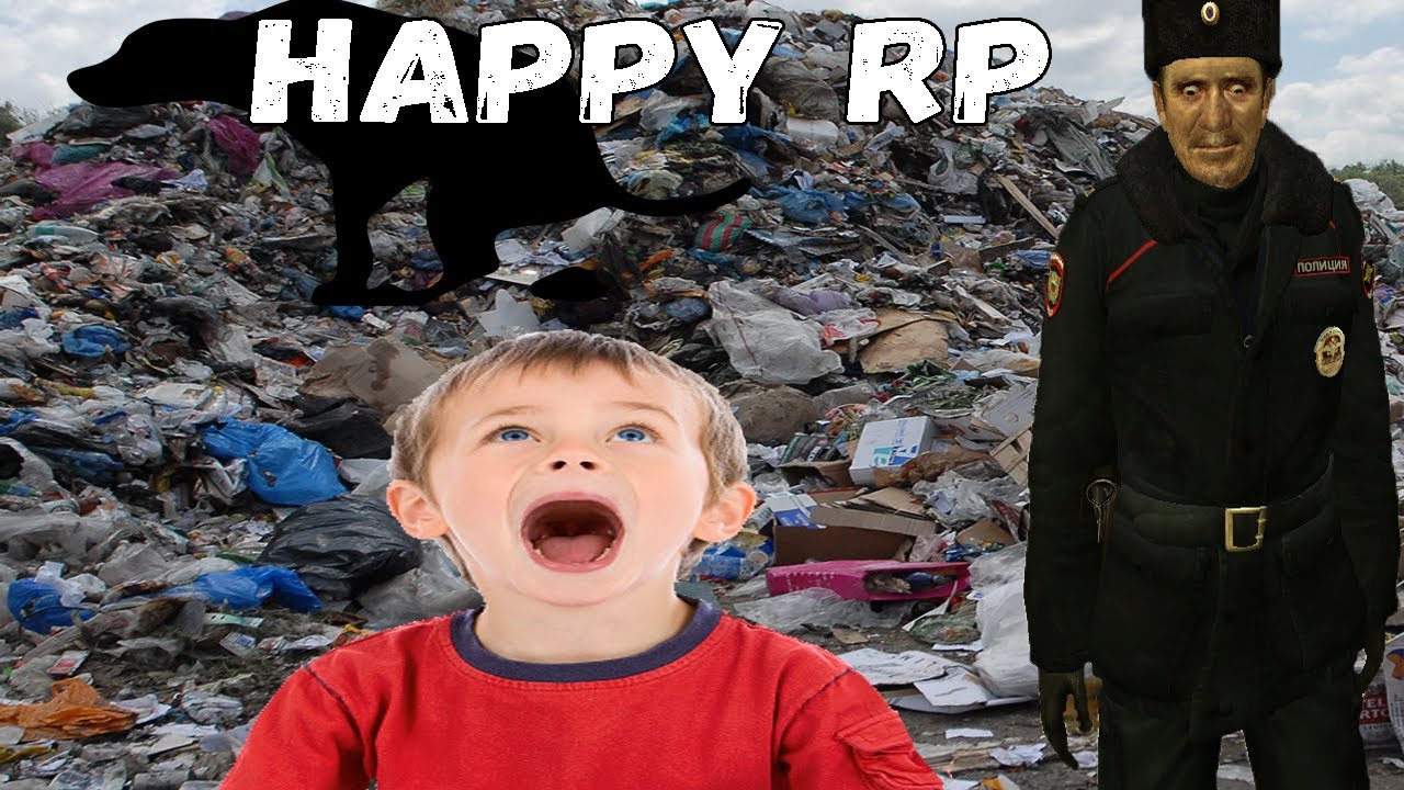 СТАНДАРТНАЯ ПОМОЙКА! l HappyRP #1 l [Обзор Серверов]