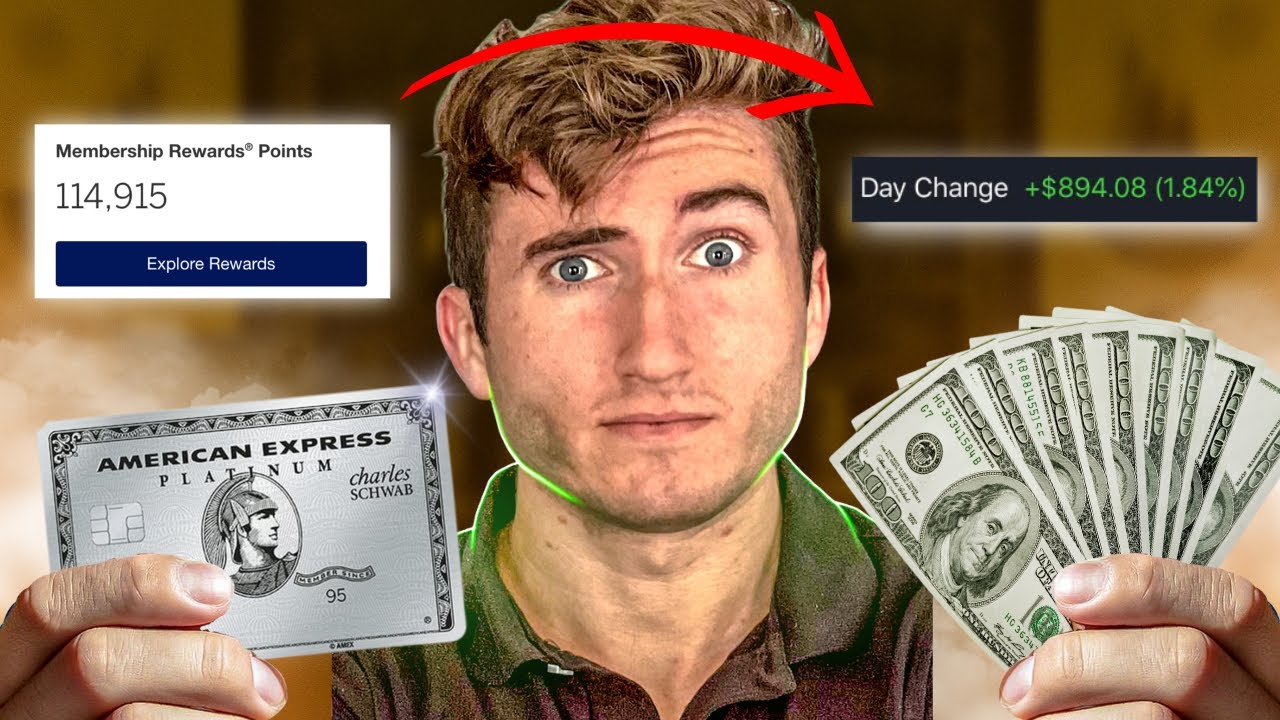 Как вывести баллы Amex с помощью карты Charles Schwab Platinum (инвестируйте с помощью вознагражд...