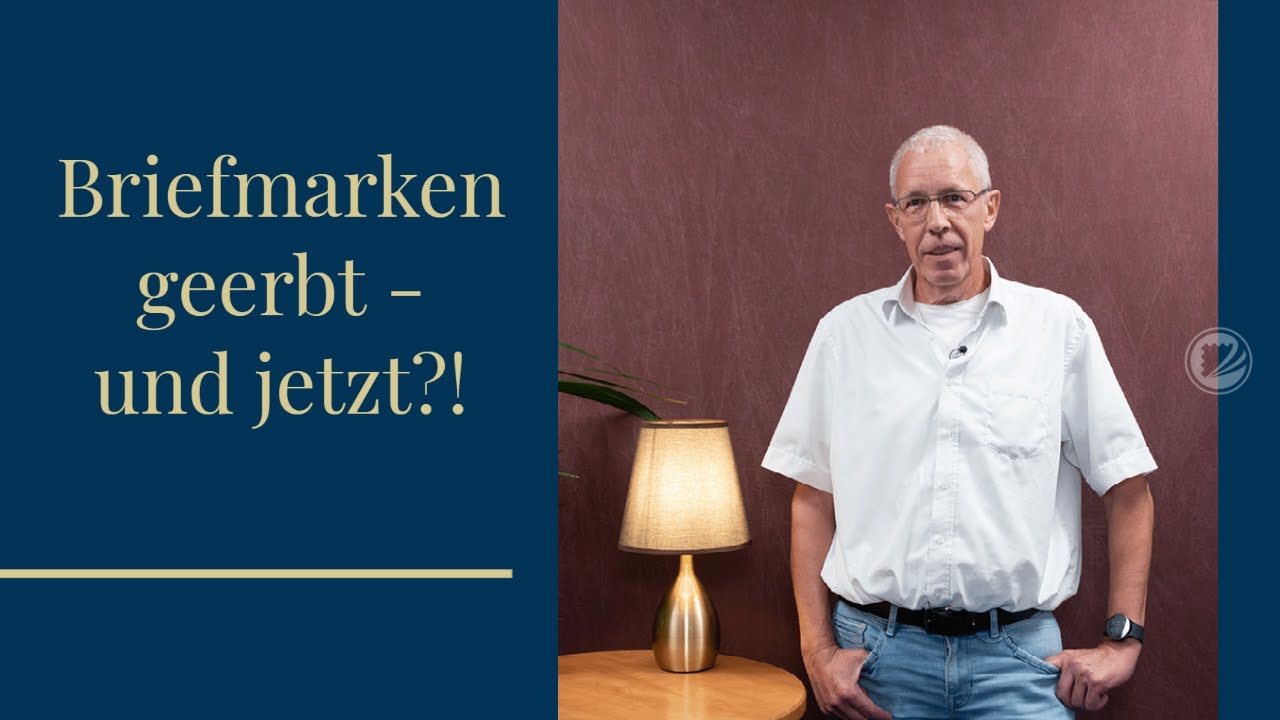 Briefmarken geerbt - die n&auml;chsten Schritte kurz und einfach erkl&auml;rt