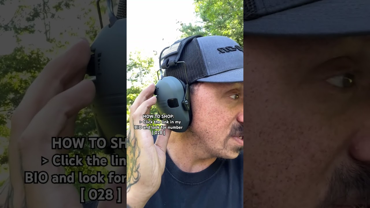 Save your hearing at the range! 🔫🎧 