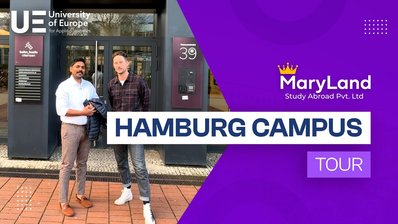 University of Europe for Applied Sciences | Hamburg Campus Tour | Maryland Study Abroad