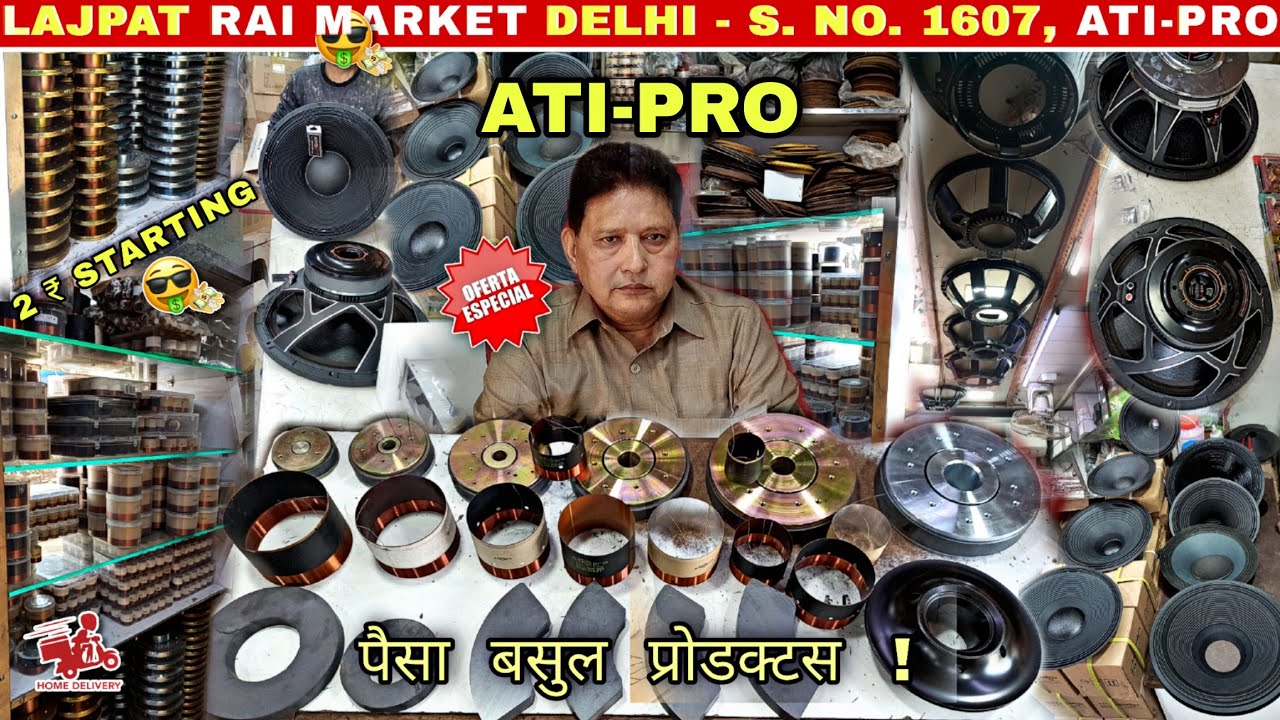 Wholesale - speaker spare parts - coils, magnate kit, cone, dj speakers, amplifiers, mixer | ATI-PRO