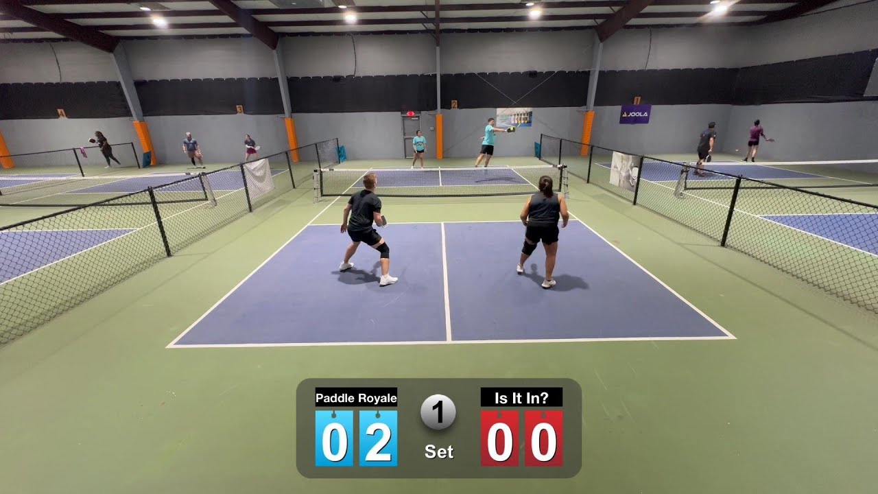 Paddle Royale vs Is It In - Mixed A Doubles