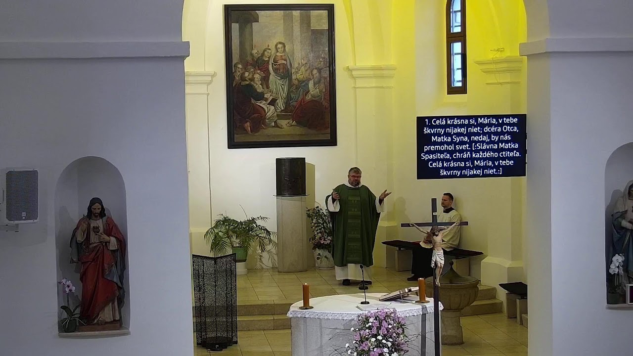 15. 2. Živý prenos nedeľnej sv. omše o 11:00 - Devínska Nová Ves