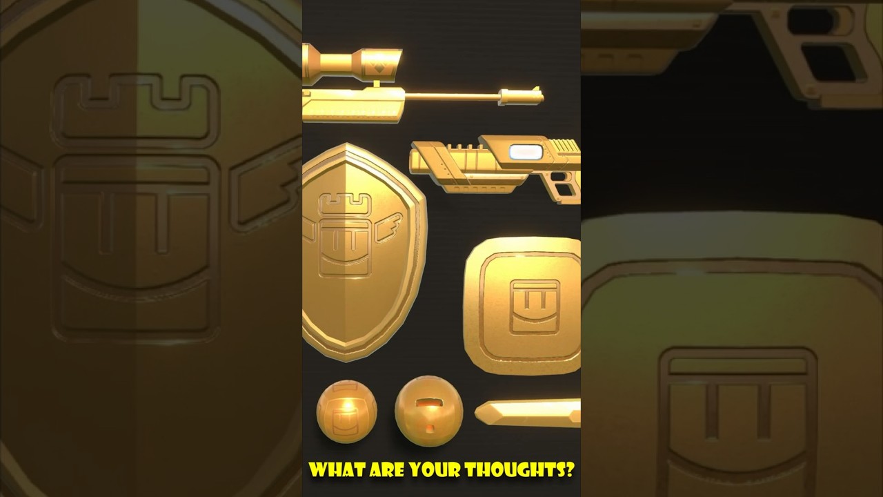 UPDATED Image Of ALL Rec Rooms Gold Skin! 😳
