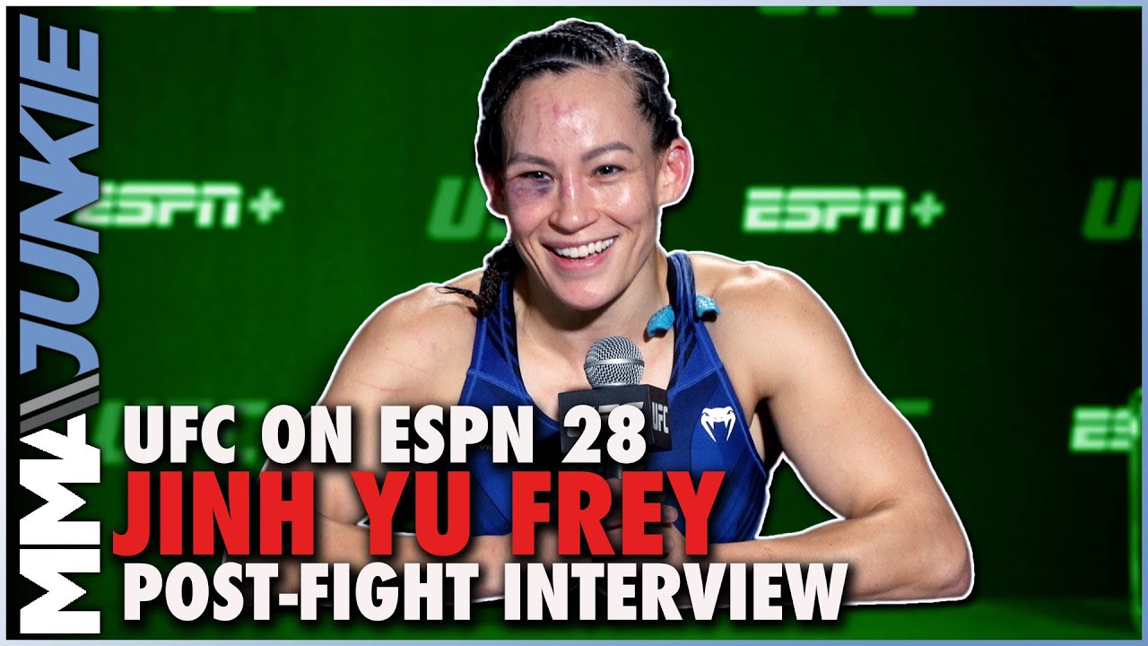 Jinh Yu Frey 'let down' she didn't finish Ashley Yoder | UFC on ESPN 28