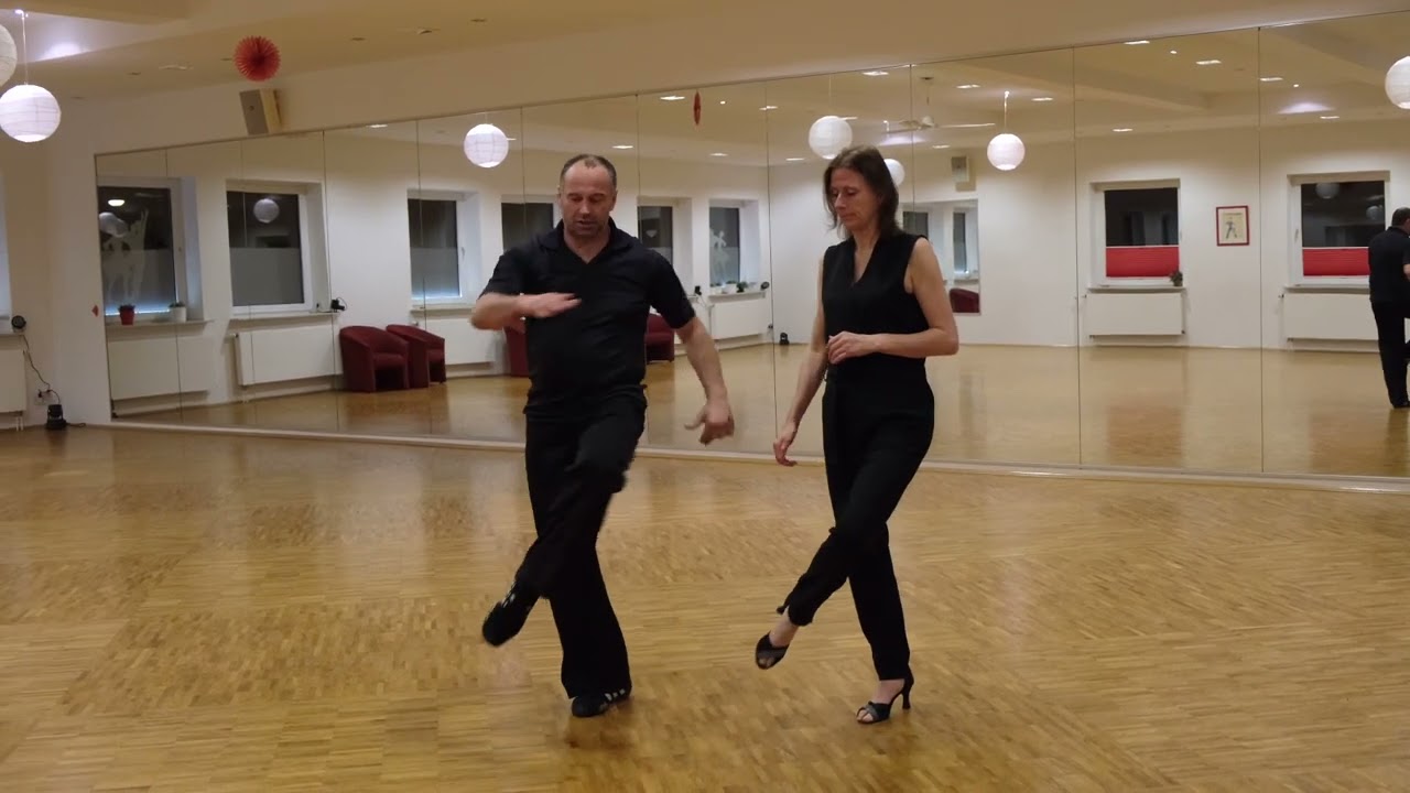 Manfred Grabinski Tanzen HTC (Cha Cha Cha) Kick - swivel - Cuban Break