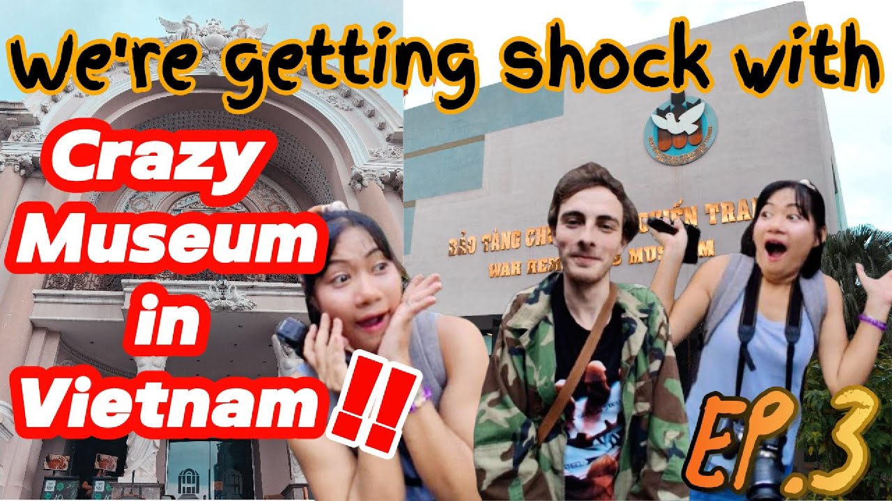 Trip in Vietnam EP 3 We're visit crazy museum Ho Chi Minh!!!!