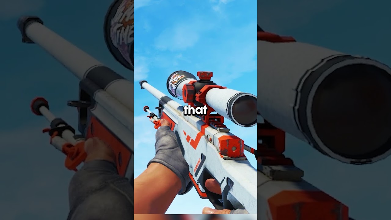 RARE AWP ASIIMOV SKIN IN CS2