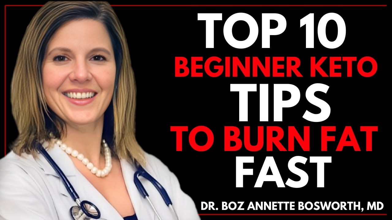 Top 10 Beginner Keto Tips to Burn Fat Fast & Avoid Common Mistakes! | Dr Boz