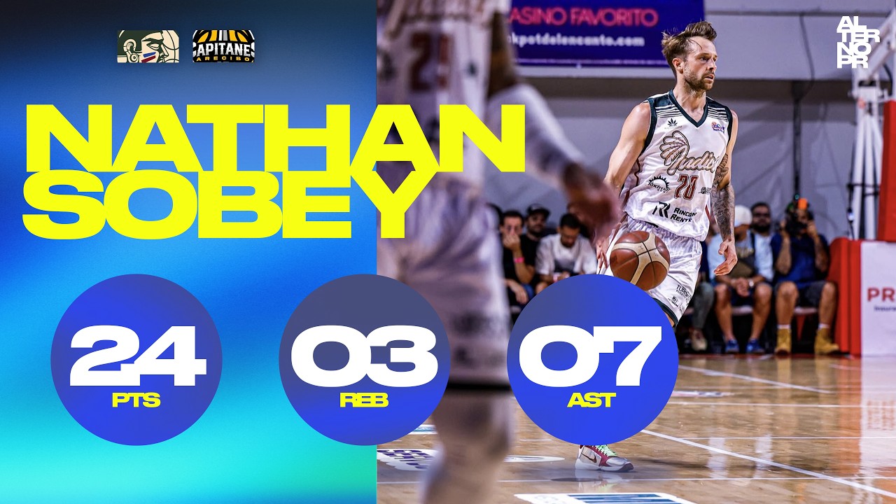 Nathan Sobey (5/4/26) Highlights (vs Capitanes de Arecibo) - BSNPR