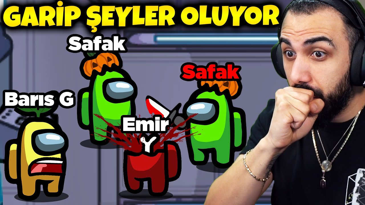 ŞAFAK ŞAFAK'IN &Ouml;N&Uuml;NDE EMİR'İ KESTİ!! GARİP OLAYLAR OLUYOR!! EKİPLE AMONG US | Barış Can