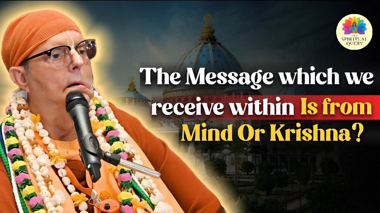 The Message which we receive within is from Mind Or Krishna? || HH Jayapataka Swami Maharaj || Q&A
