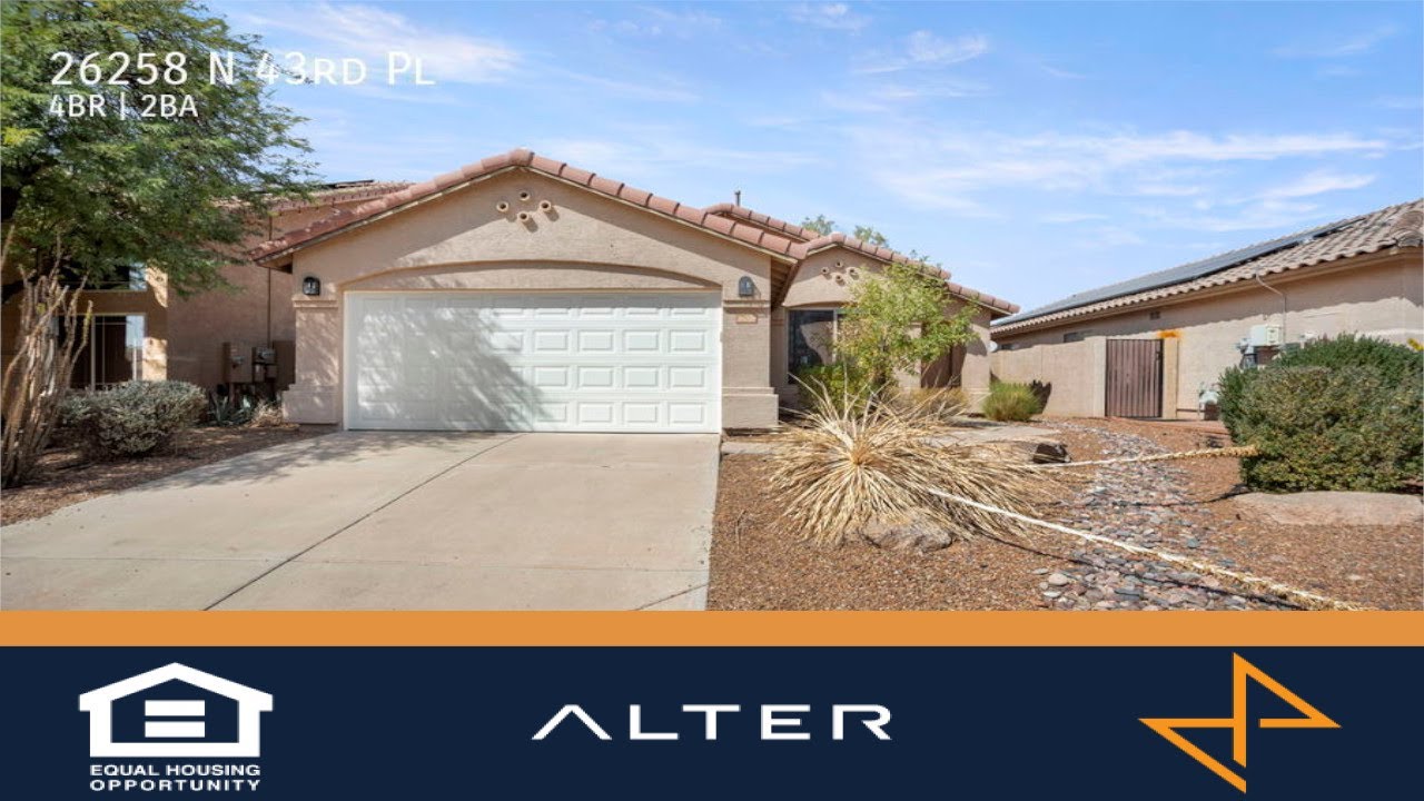 Phoenix Homes for Rent: 4BR/2BA - Alter Property Management